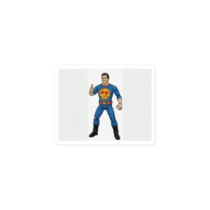 HeroKindness Male Sticker - unleash your superpower of kindness