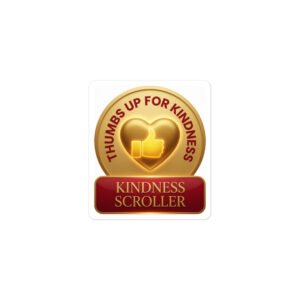 KINDNESS SCROLLER - Badge Sticker