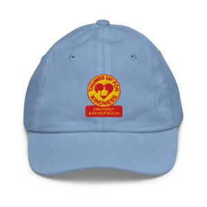 Youth baseball cap - Thumbs Up For Kindness Logo