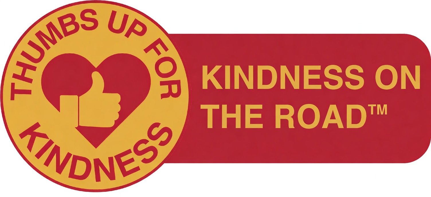 Kindness on the Road Sticker