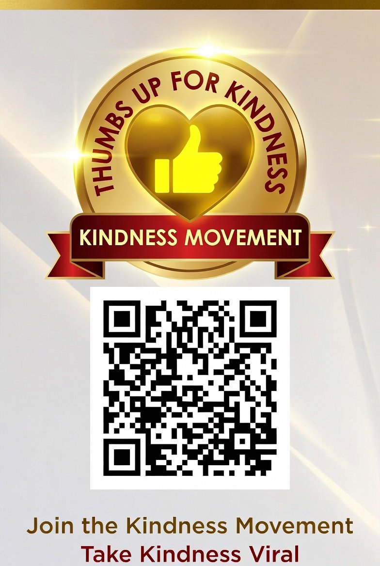 Join the Kindness Movement - Scan QR