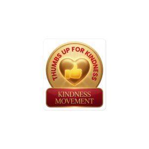 Kindness Movement Badge Sticker