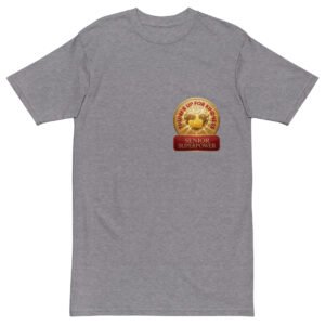 Senior Superpower Men’s Premium Heavyweight Tee | Soft Structured Fit