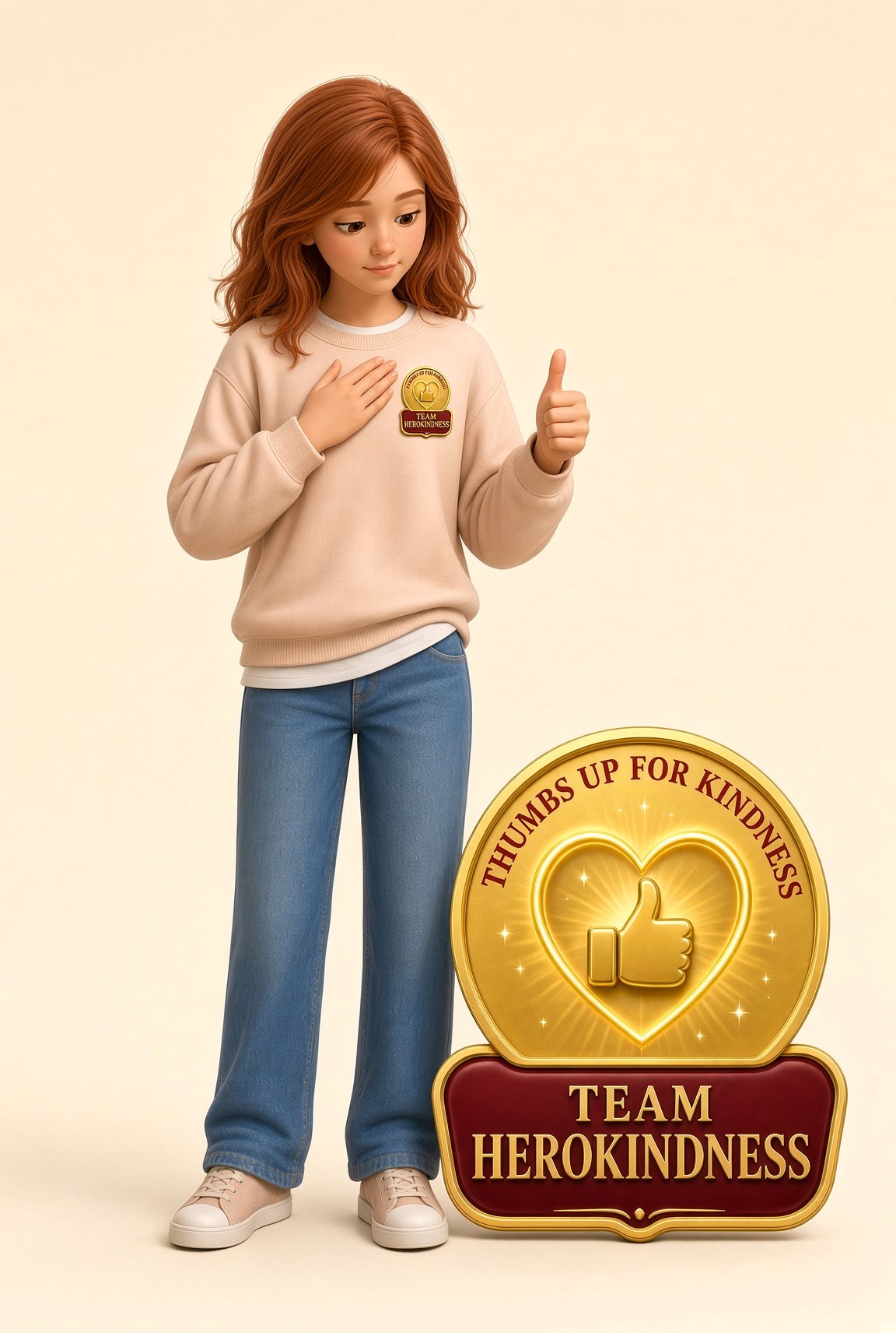 Gentle Gia of Team HeroKindness