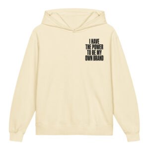 Youth Garment-Dyed Hooded Sweatshirt – I Have the Power to Be My Own Brand