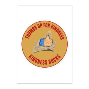 Kindness Rocks Sticker sheet