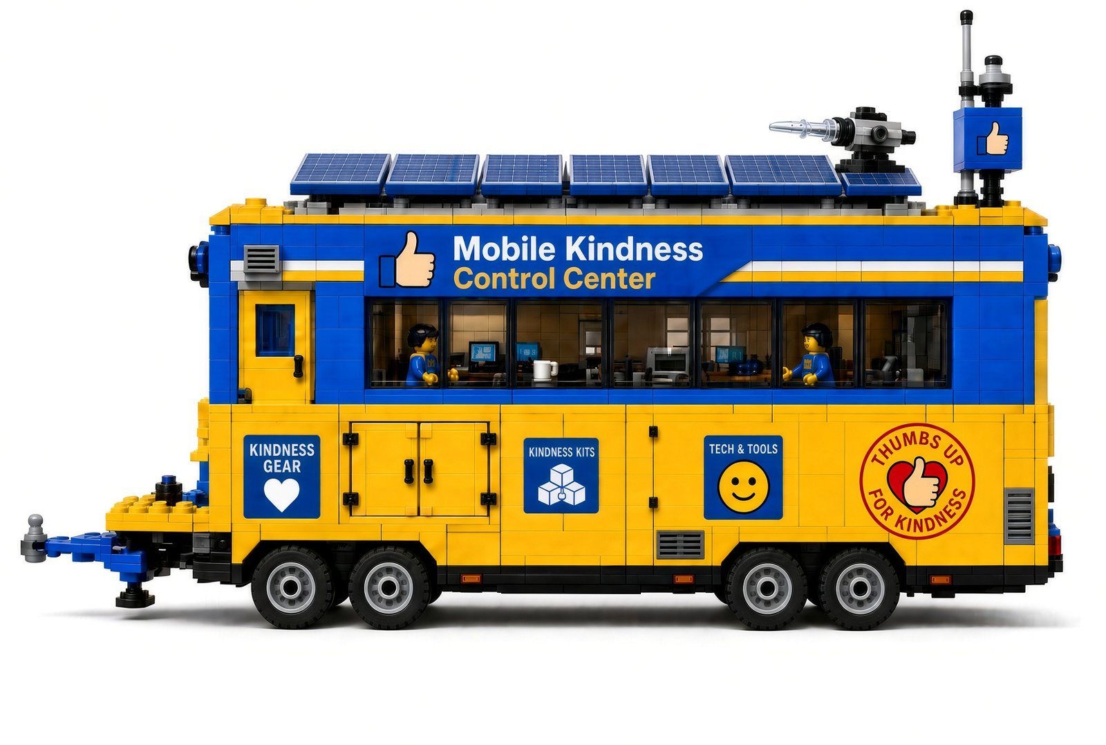 Mobile Kindness Control Center early concept