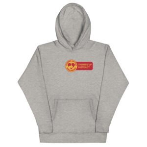 Thumbs Up Instead Unisex Hoodie