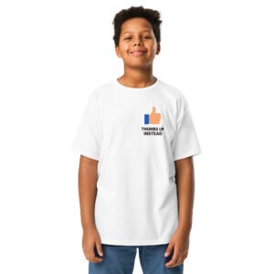 Thumbs Up Instead Youth classic tee